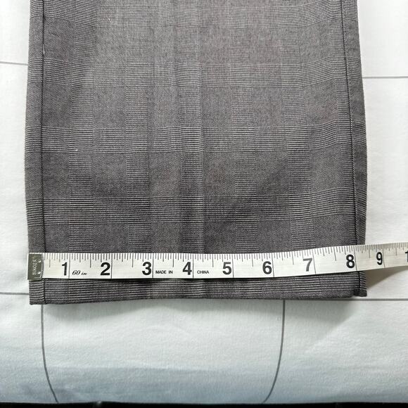 Peter Millar Pants Men 36 Gray Glen Plaid Trouser Preppy Classic Career Business - Picture 11 of 11